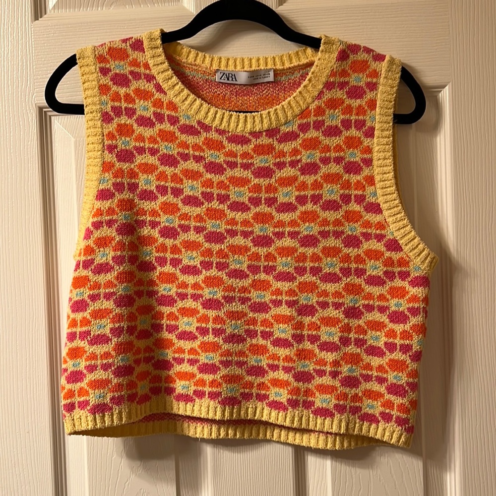 NEVER WORN Zara Crop Sweater